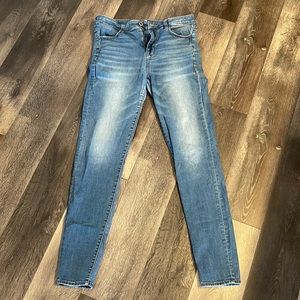 American Eagle Next Level Stretch skinny jeans.
